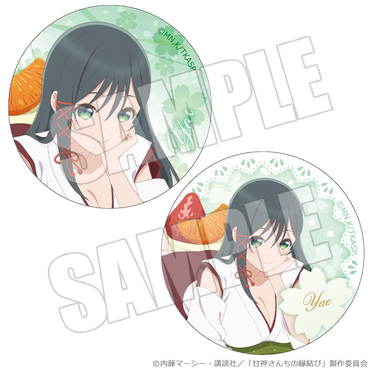 トレーディング缶バッジ<巫女姫の恋菓子譚>