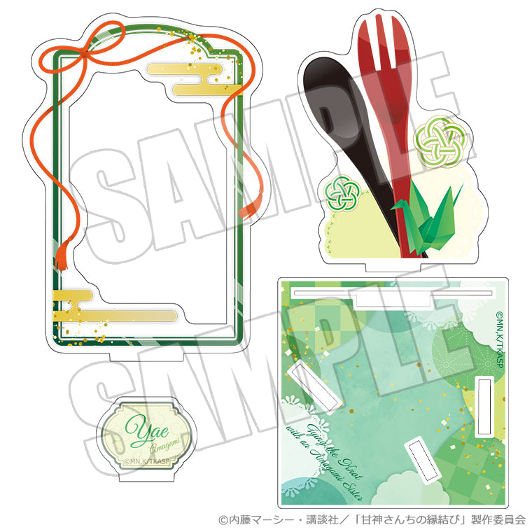 アクリルシート付きジオラマスタンド<巫女姫の恋菓子譚 夜重>