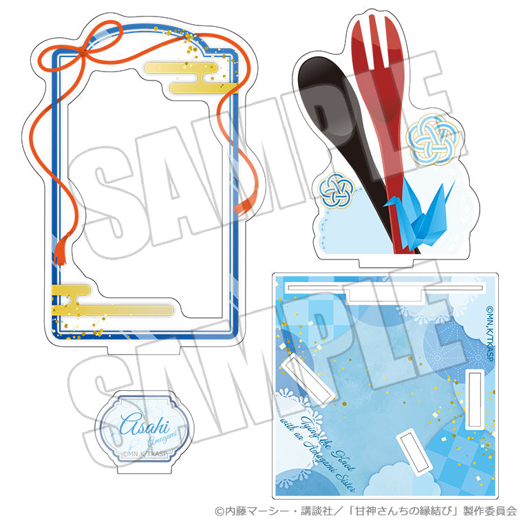 アクリルシート付きジオラマスタンド<巫女姫の恋菓子譚 朝姫>