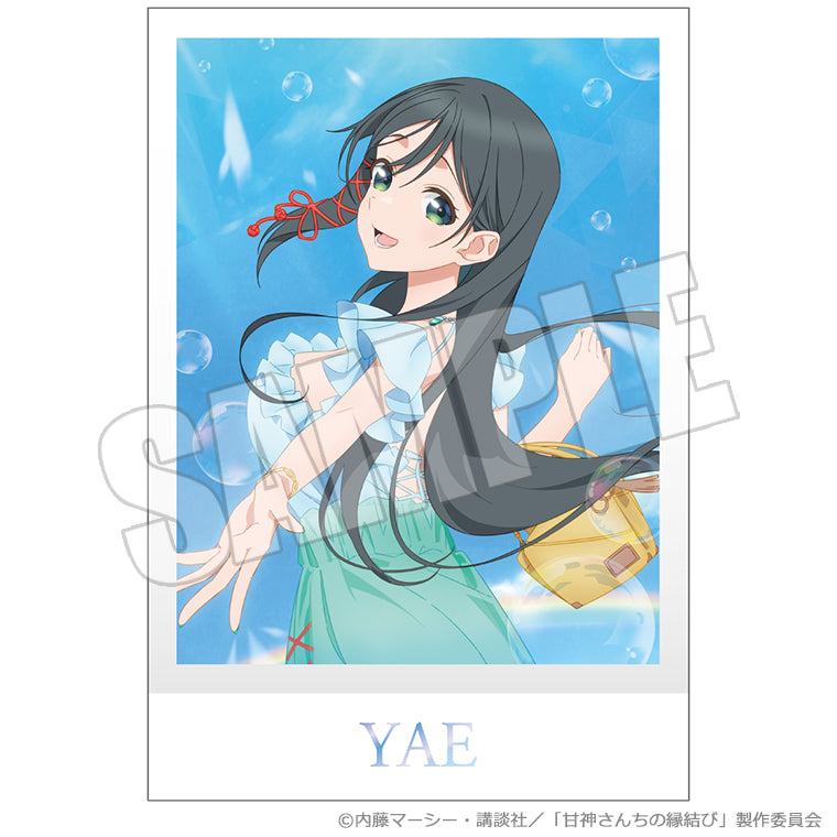 トレーディングチェキ風カード<雨上がりの青空、夏の入口>