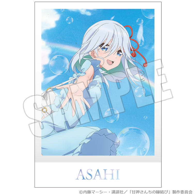 トレーディングチェキ風カード<雨上がりの青空、夏の入口>