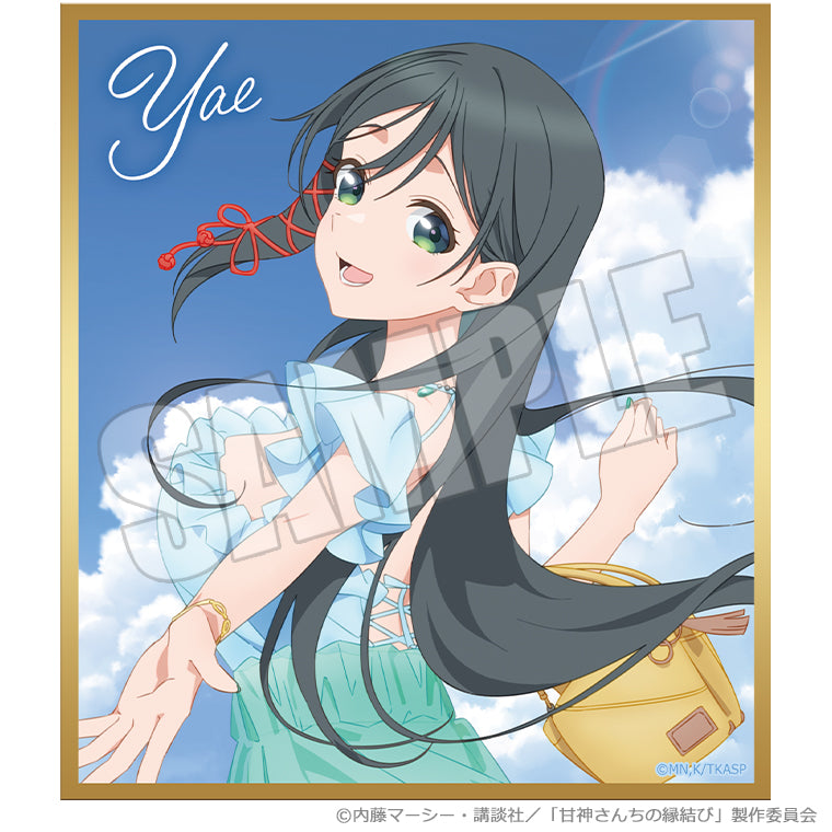 トレーディングミニ色紙<雨上がりの青空、夏の入口>