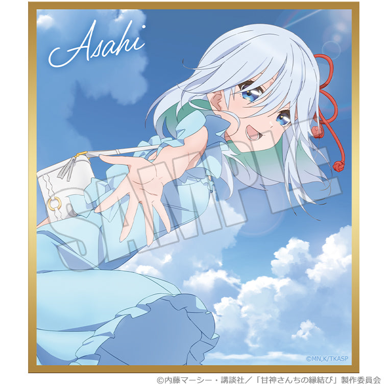 トレーディングミニ色紙<雨上がりの青空、夏の入口>