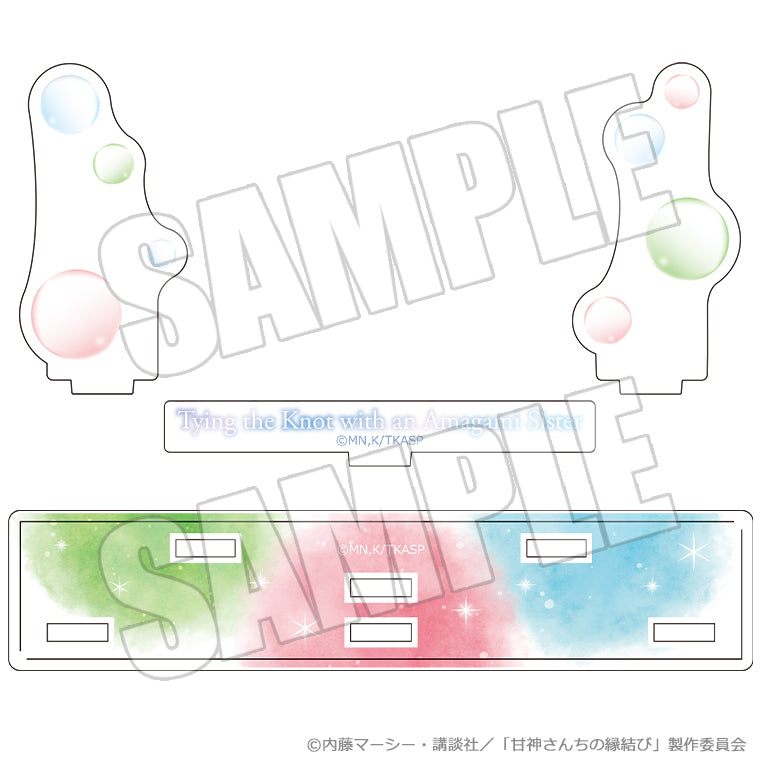 ジオラマアクリル<雨上がりの青空、夏の入口>
