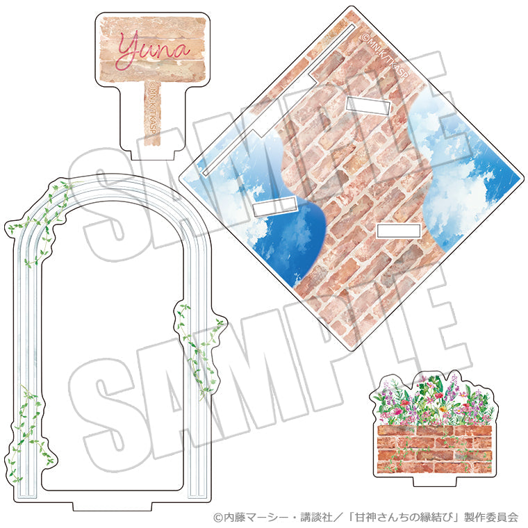 アクリルシート付きジオラマスタンド<雨上がりの青空、夏の入口 夕奈>