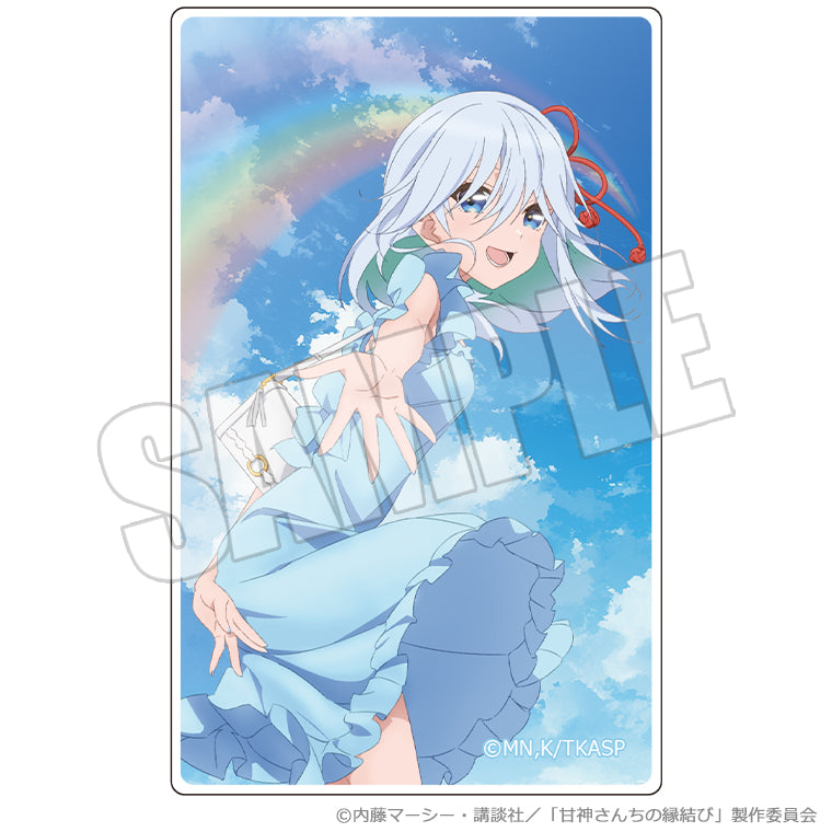 アクリルシート付きジオラマスタンド<雨上がりの青空、夏の入口 朝姫>