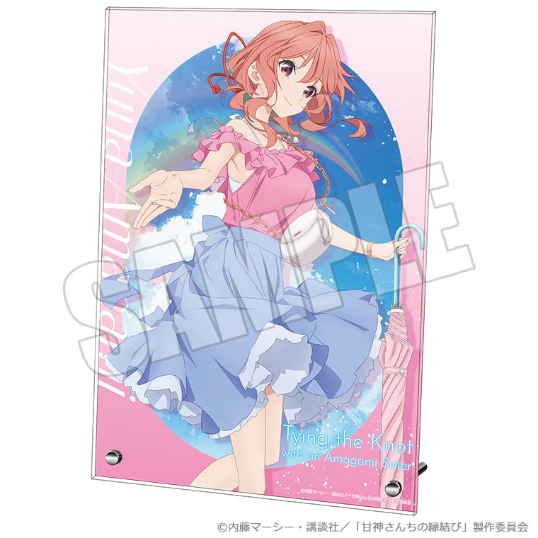 A4アクリルプレート<雨上がりの青空、夏の入口 夕奈>