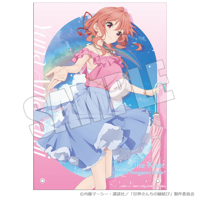 A4アクリルプレート<雨上がりの青空、夏の入口 夕奈>