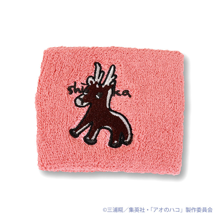 千夏画伯の鹿リストバンド