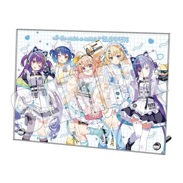 アクリルプレート<WELCOME TO OUR CAFES ライトシトラス組>