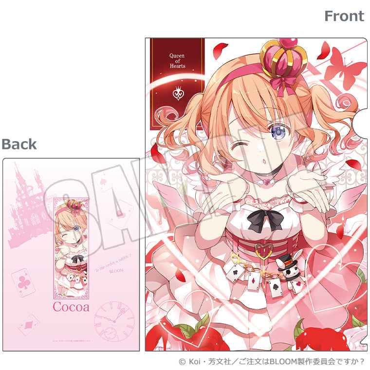 ブラインドクリアファイル<Is the order a Wonderland?>