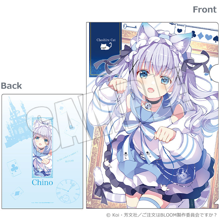 ブラインドクリアファイル<Is the order a Wonderland?>