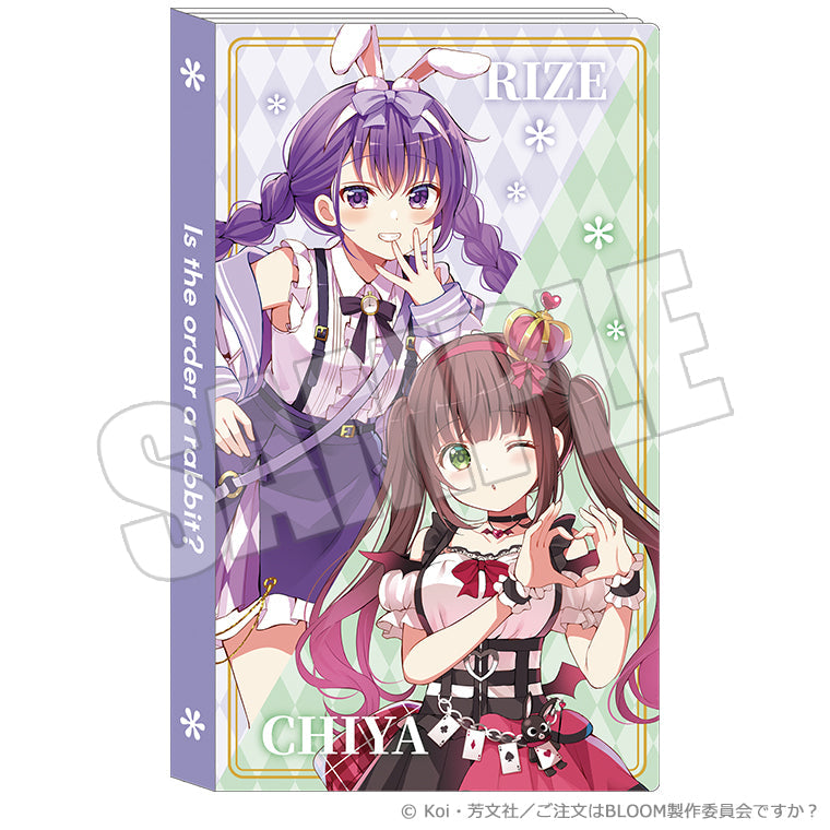 イラストカードホルダー<RABBIT in WONDERLAND & NIGHTMARE BLACK>