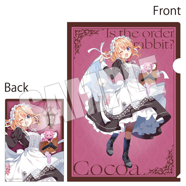 ブラインドクリアファイル<Maid by Rabbits>