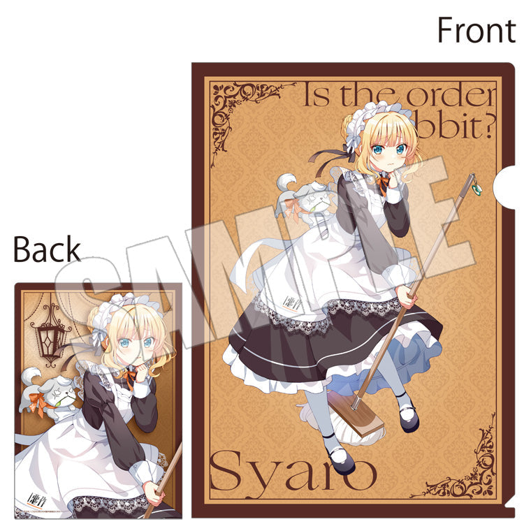 ブラインドクリアファイル<Maid by Rabbits>