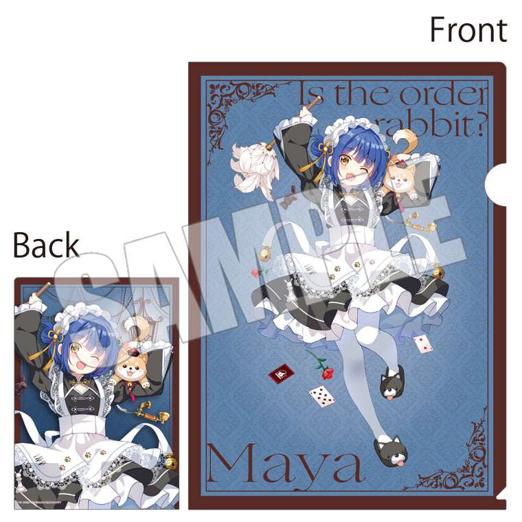 ブラインドクリアファイル<Maid by Rabbits>