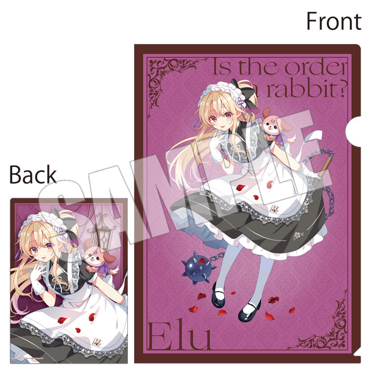 ブラインドクリアファイル<Maid by Rabbits>