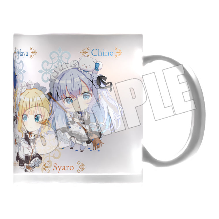 フロストグラス<Maid by Rabbits チノ&シャロ&マヤ&フユ&ナツメ>