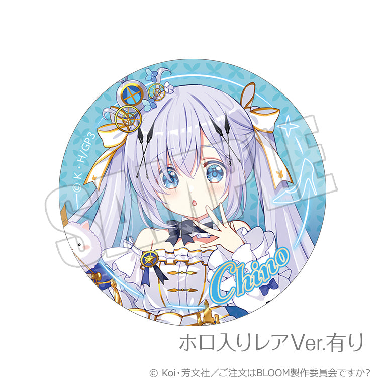 ホロレア入りブラインド缶バッジ<Café Märchen>