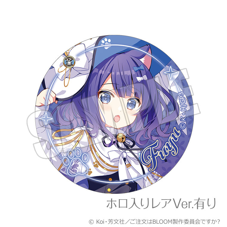 ホロレア入りブラインド缶バッジ<Café Märchen>