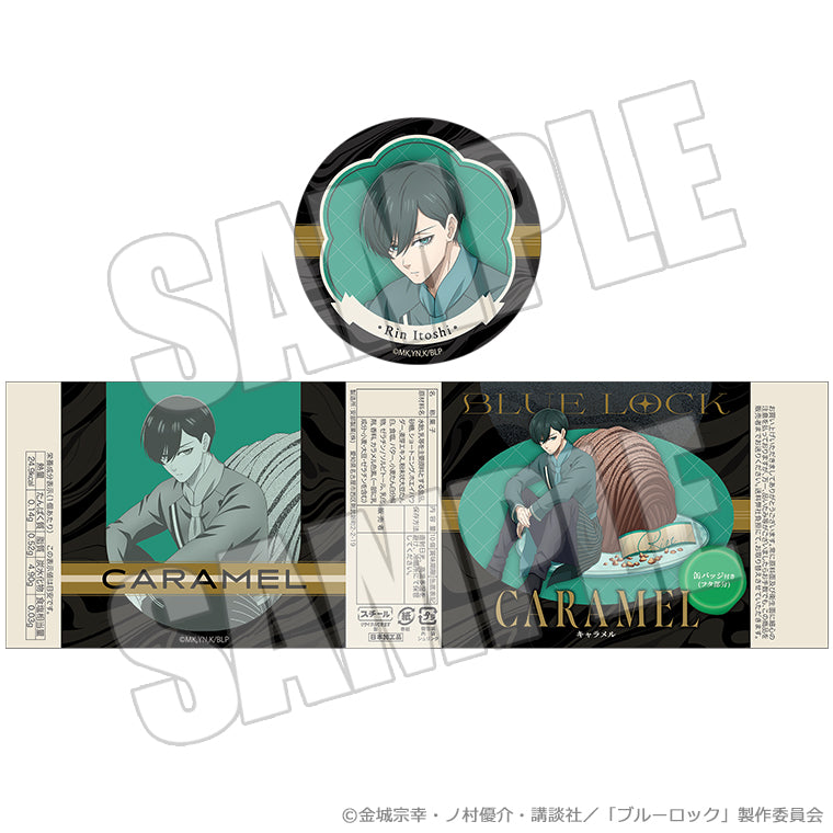 缶バッジ付きキャラメル<甘い誘惑の舞台 糸師 凛>