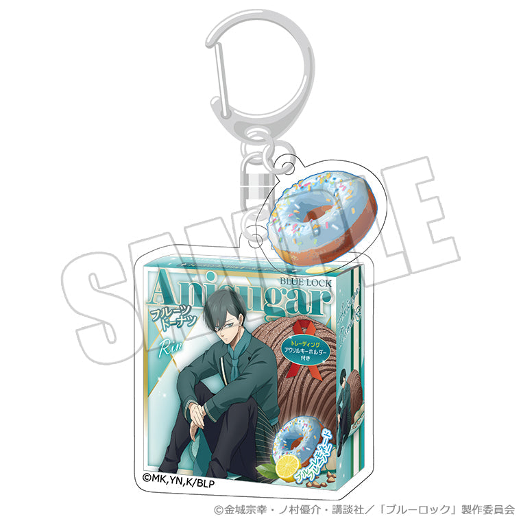 ドーナツパッケージキーホルダー<甘い誘惑の舞台 糸師 凛>