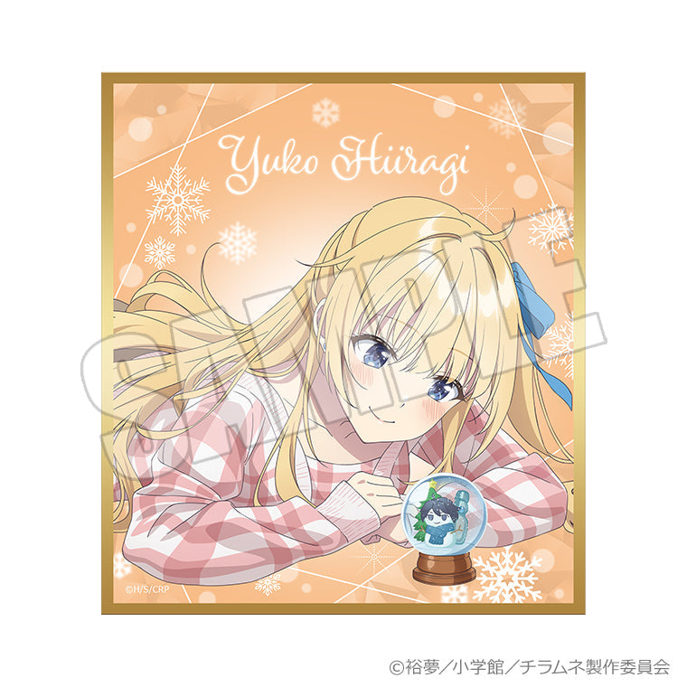 トレーディングミニ色紙<恋するスノードーム>