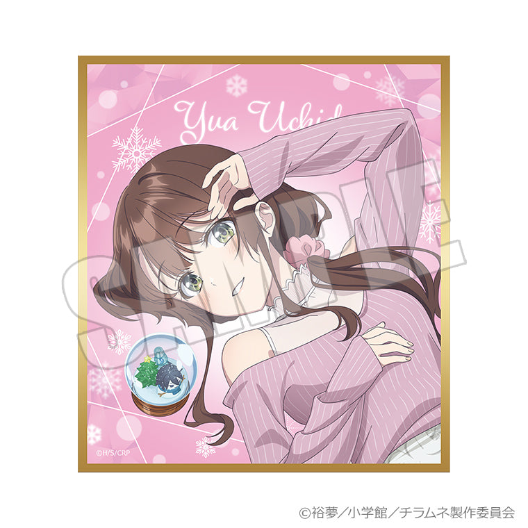 トレーディングミニ色紙<恋するスノードーム>