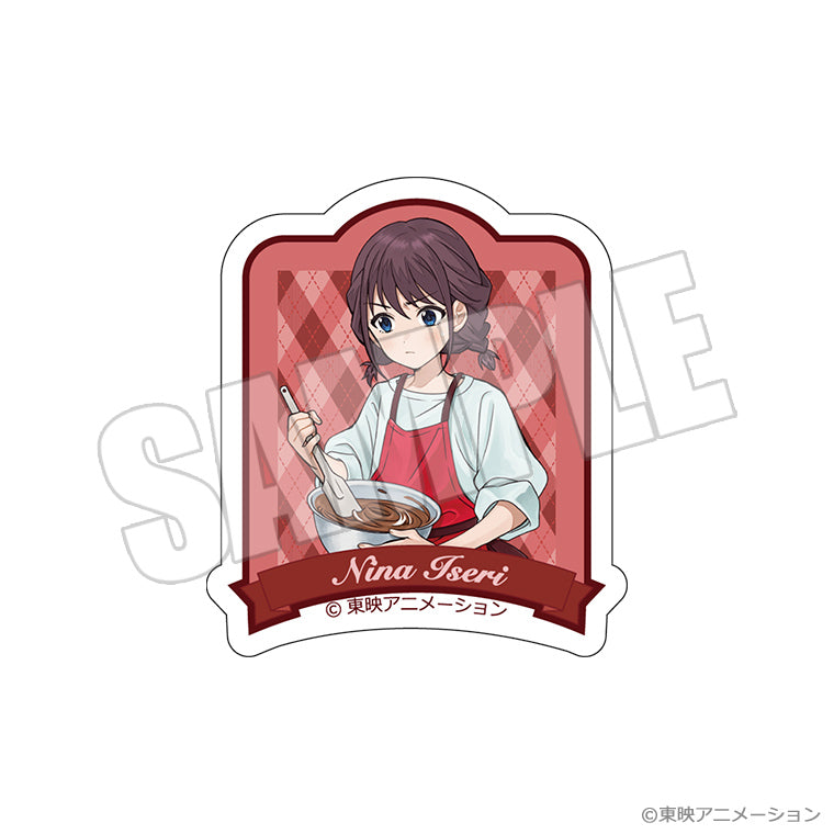 ダイカットステッカー<想いの彩り手 仁菜>