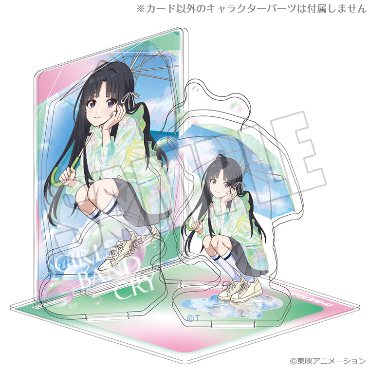 アクリルシート付きジオラマスタンド<虹待ちリフレイン すばる>