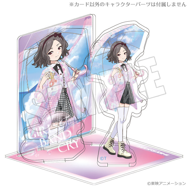 アクリルシート付きジオラマスタンド<虹待ちリフレイン 智>