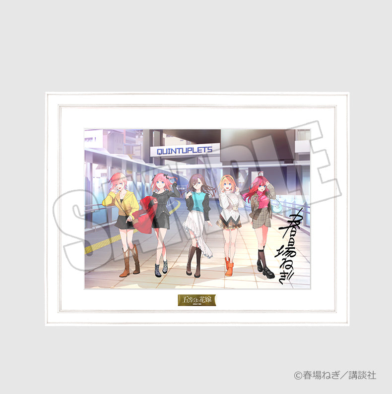 キャラファイングラフ(春場ねぎ先生複製サイン入り)<GOTO AKIBA!>