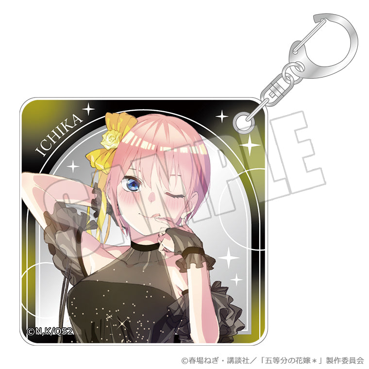 アクリルミラーキーホルダー<幻想の輝き 一花>