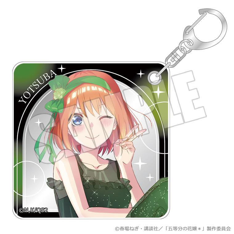 アクリルミラーキーホルダー<幻想の輝き 四葉>