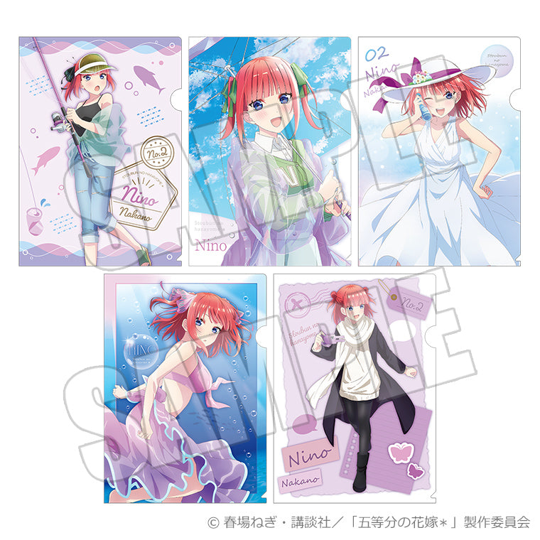 二乃のトレーディングクリアファイル<FIVE Memories 2025>