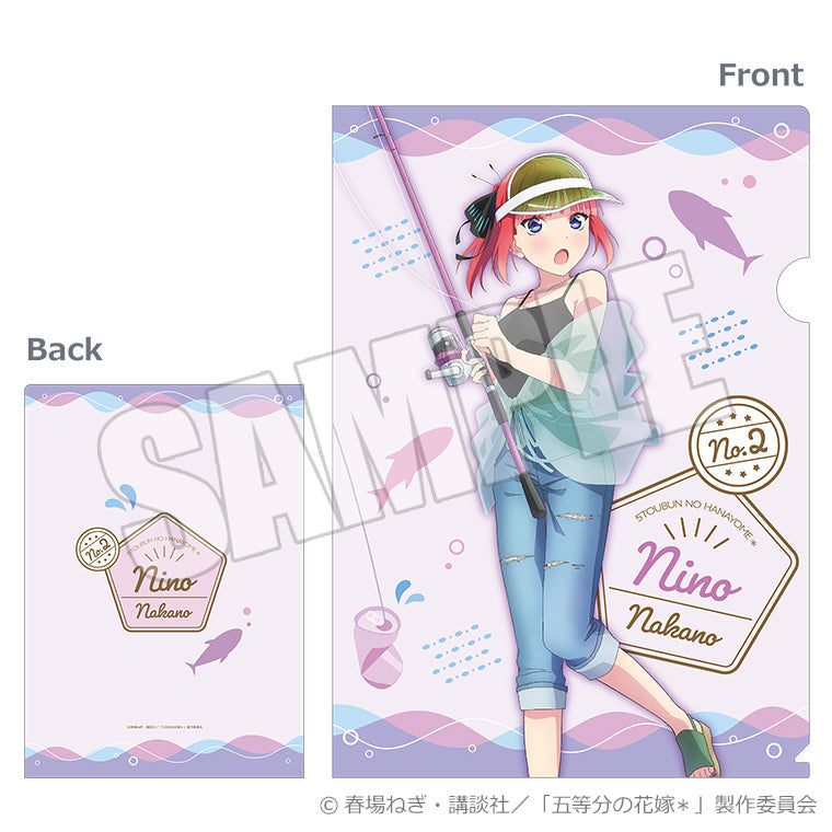 二乃のトレーディングクリアファイル<FIVE Memories 2025>