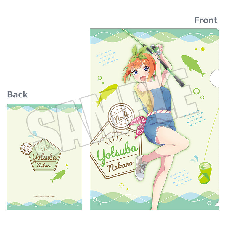 四葉のトレーディングクリアファイル<FIVE Memories 2025>