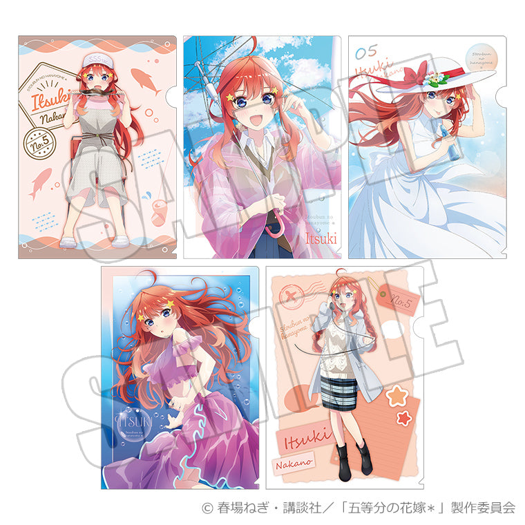 五月のトレーディングクリアファイル<FIVE Memories 2025>