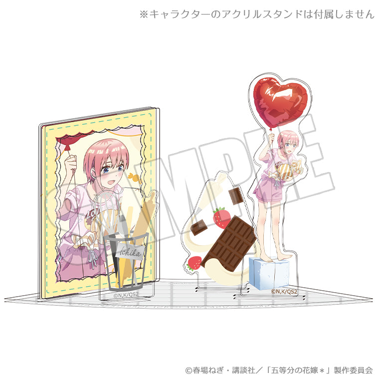 アクリルシート付きジオラマスタンド<月夜の菓子工房 一花>