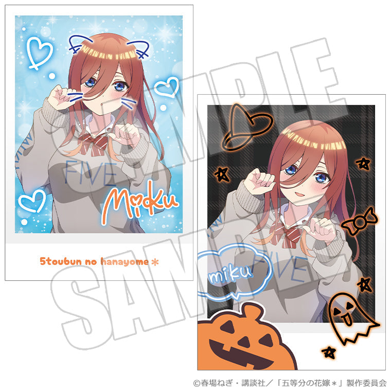 トレーディングチェキ風カード<Trick or Heart♡>