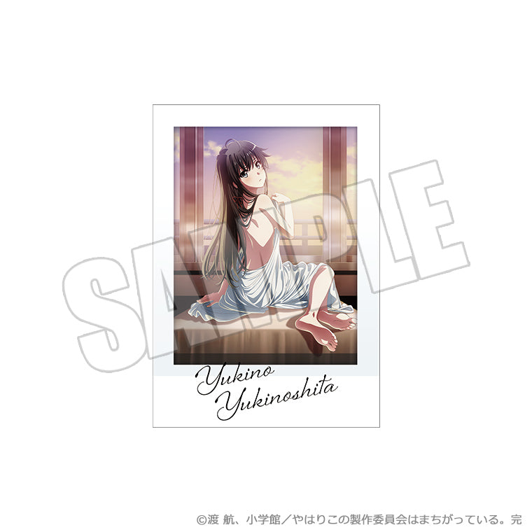 トレーディングチェキ風カード<奉仕部の放課後、美術部からのお願い>