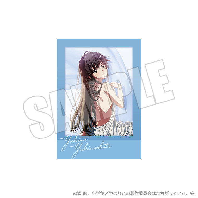 トレーディングチェキ風カード<奉仕部の放課後、美術部からのお願い>