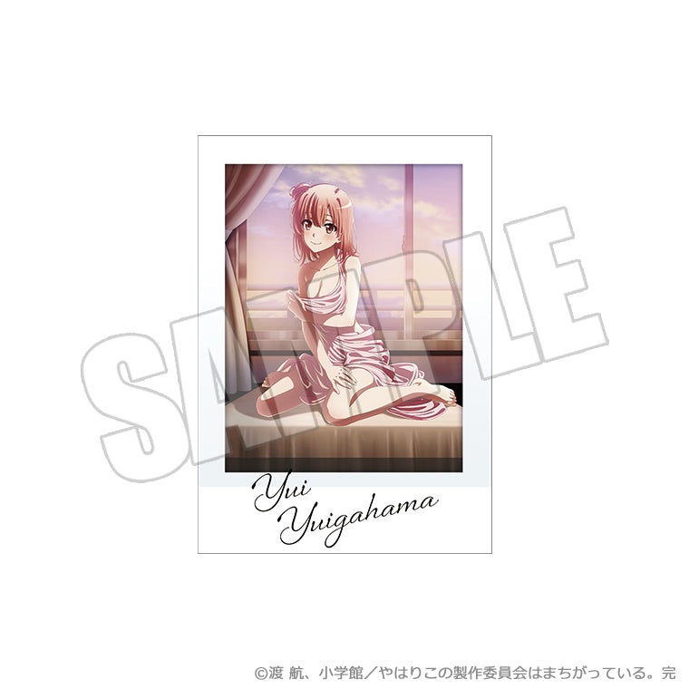 トレーディングチェキ風カード<奉仕部の放課後、美術部からのお願い>