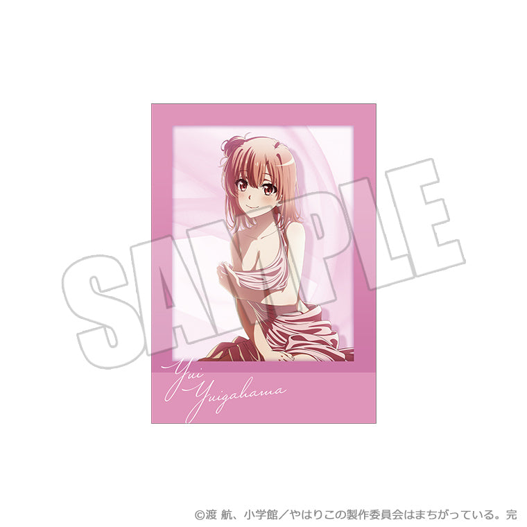 トレーディングチェキ風カード<奉仕部の放課後、美術部からのお願い>