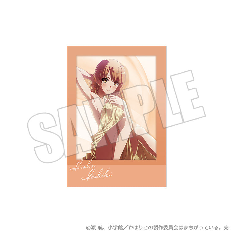 トレーディングチェキ風カード<奉仕部の放課後、美術部からのお願い>