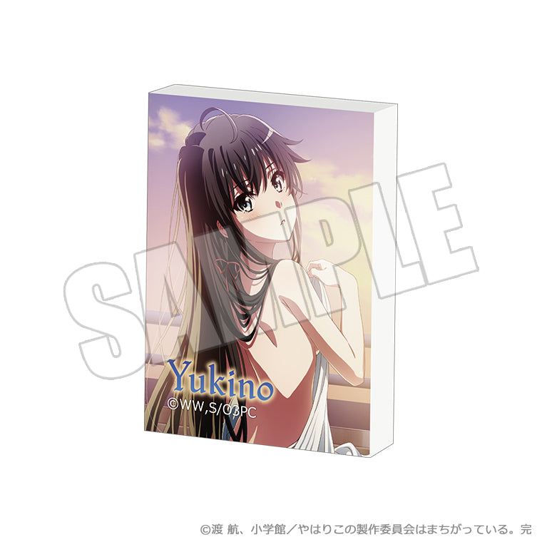 トレーディングミニキャンバス<奉仕部の放課後、美術部からのお願い>