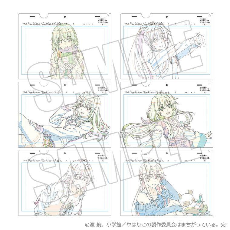 雪乃のトレーディングクリアファイル<原画シリーズ>