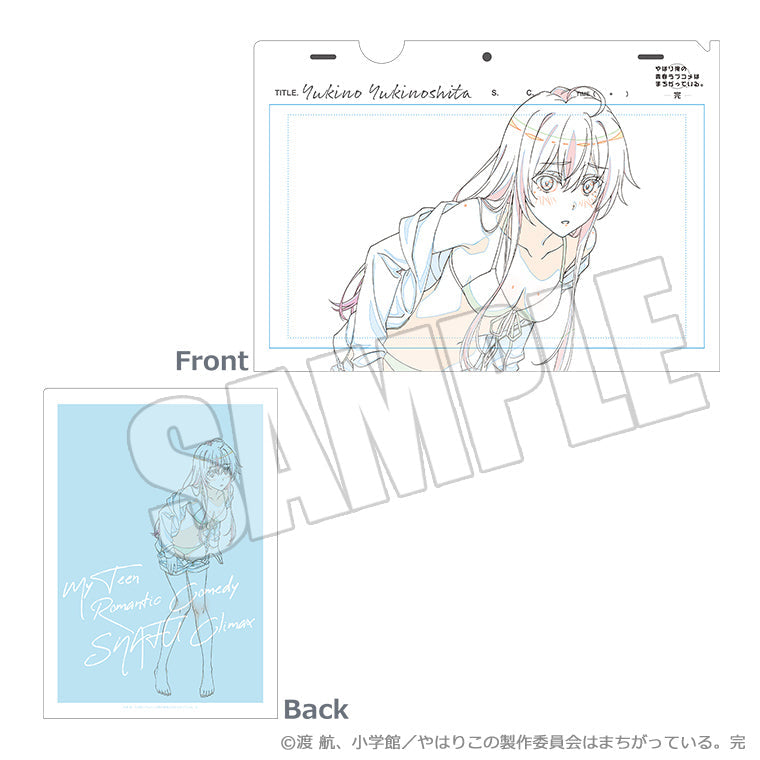 雪乃のトレーディングクリアファイル<原画シリーズ>