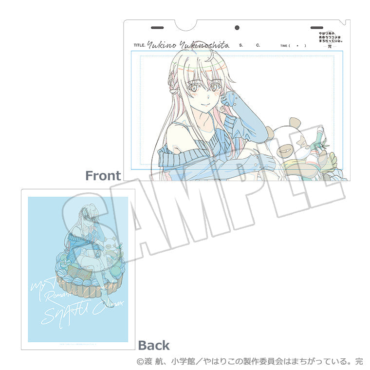 雪乃のトレーディングクリアファイル<原画シリーズ>