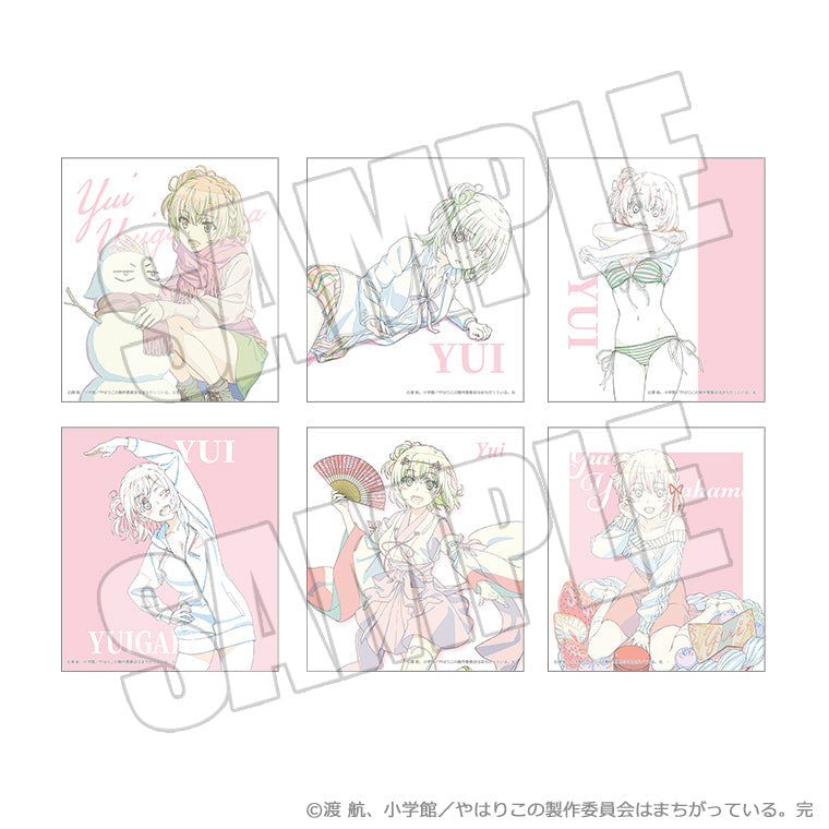 結衣のトレーディングミニ色紙<原画シリーズ>